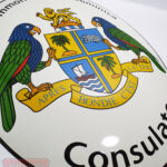Consulate-Commonwealth-of-Dominica-Enamel-shield