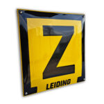 Emaille-zinkerbord-30x30cm-Leiding-zijkant